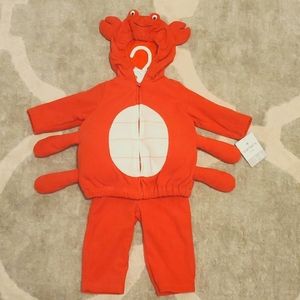Crab Costume Halloween Carter's 3-6 Months
